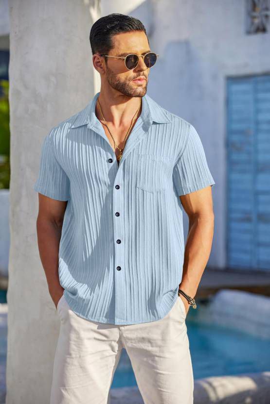 Stylish casual Sugar Cane-Fabric SHIRT