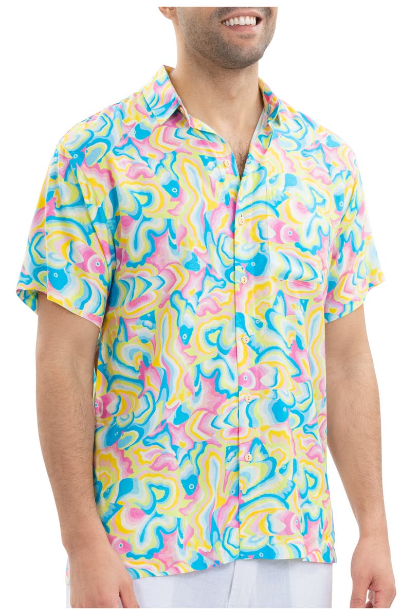 LYCRA PINK FISH NIGHT SUIT