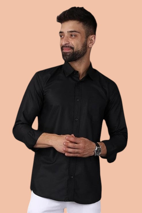 BUTTER COTTON FULL SLEEVE SHIRT