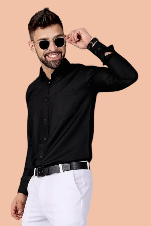 BUTTER COTTON FULL SLEEVE SHIRT