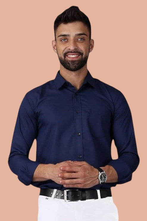 BUTTER COTTON FULL SLEEVE SHIRT