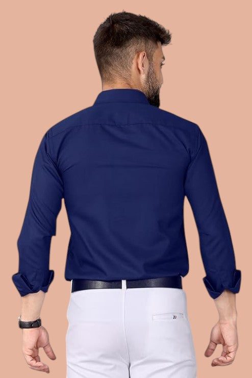 BUTTER COTTON FULL SLEEVE SHIRT