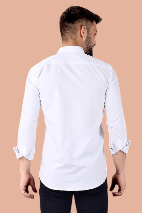 BUTTER COTTON FULL SLEEVE SHIRT