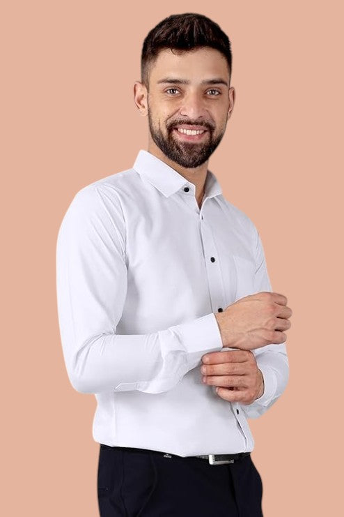 BUTTER COTTON FULL SLEEVE SHIRT