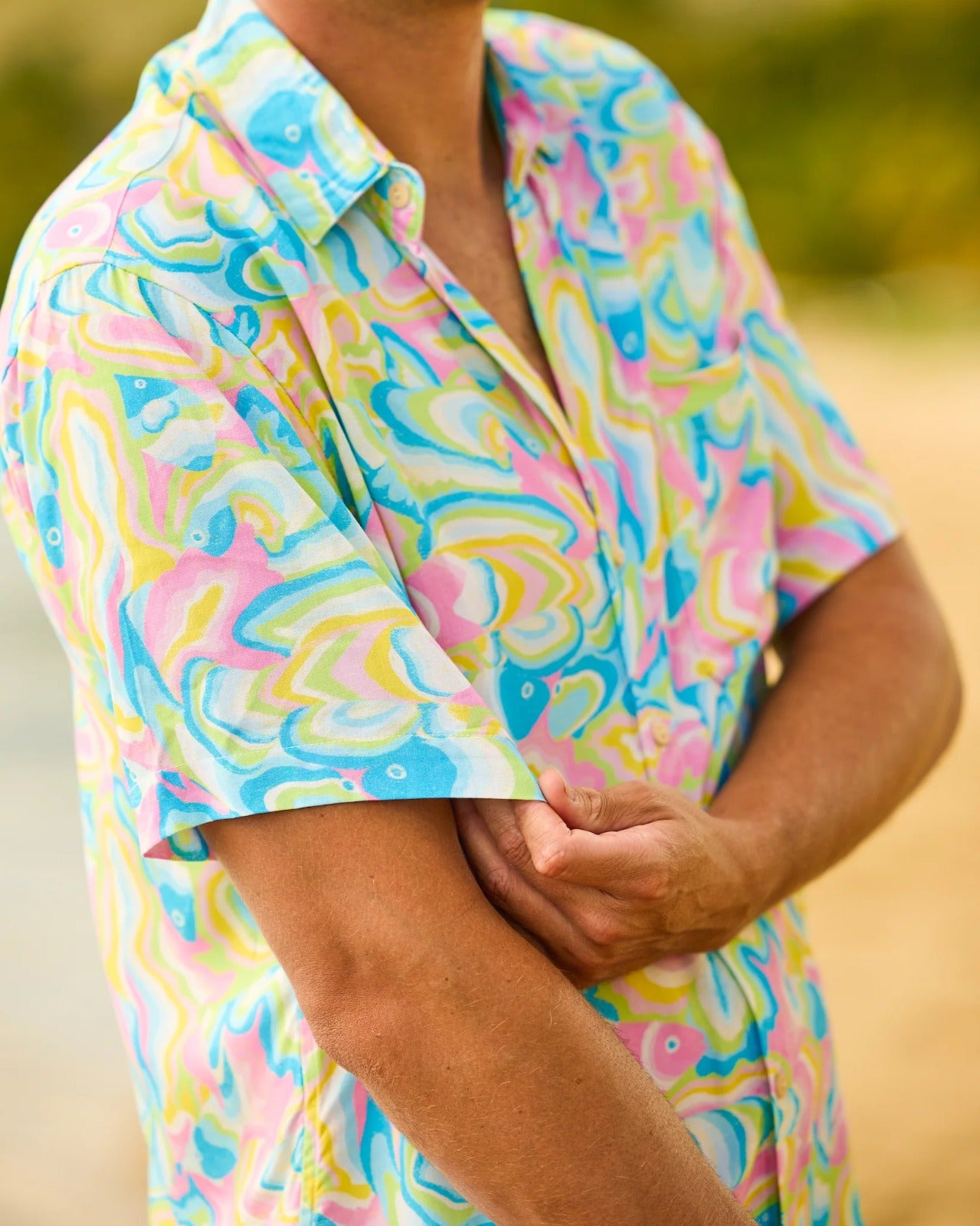 LYCRA PINK FISH NIGHT SUIT