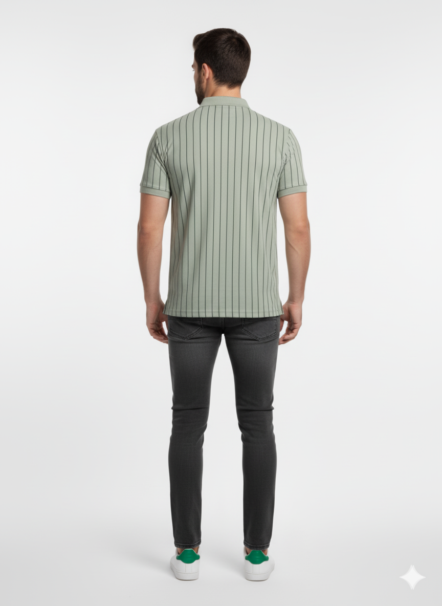 T-SHIRT WAFFLE PRINT