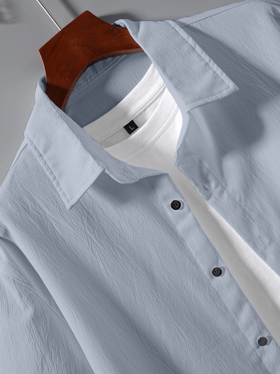 NIGHT SUIT POP CORN PLAIN