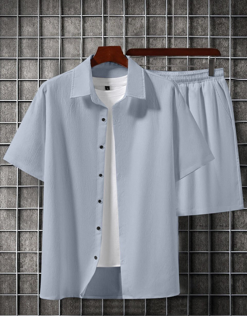 NIGHT SUIT POP CORN PLAIN