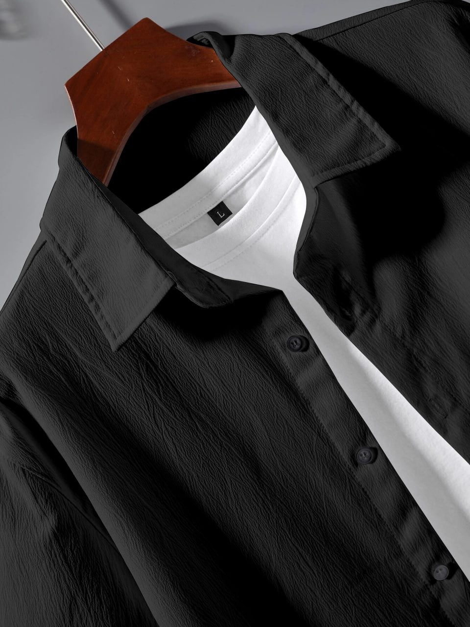 NIGHT SUIT POP CORN PLAIN