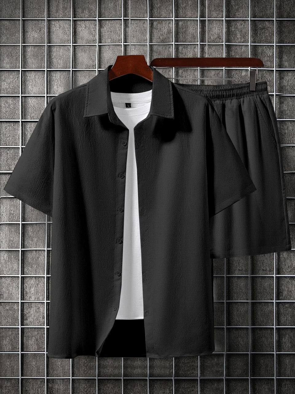 NIGHT SUIT POP CORN PLAIN