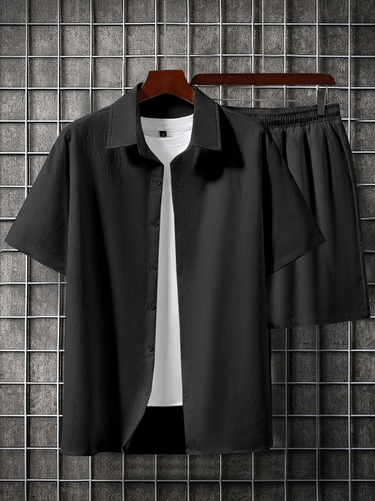 NIGHT SUIT POP CORN PLAIN