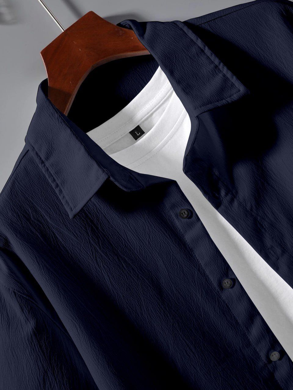 NIGHT SUIT POP CORN PLAIN