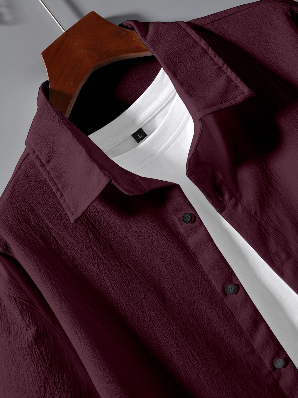 NIGHT SUIT POP CORN PLAIN