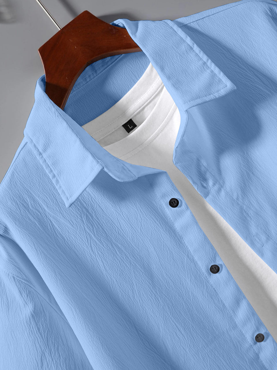 NIGHT SUIT POP CORN PLAIN