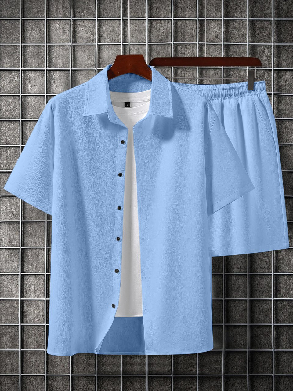 NIGHT SUIT POP CORN PLAIN