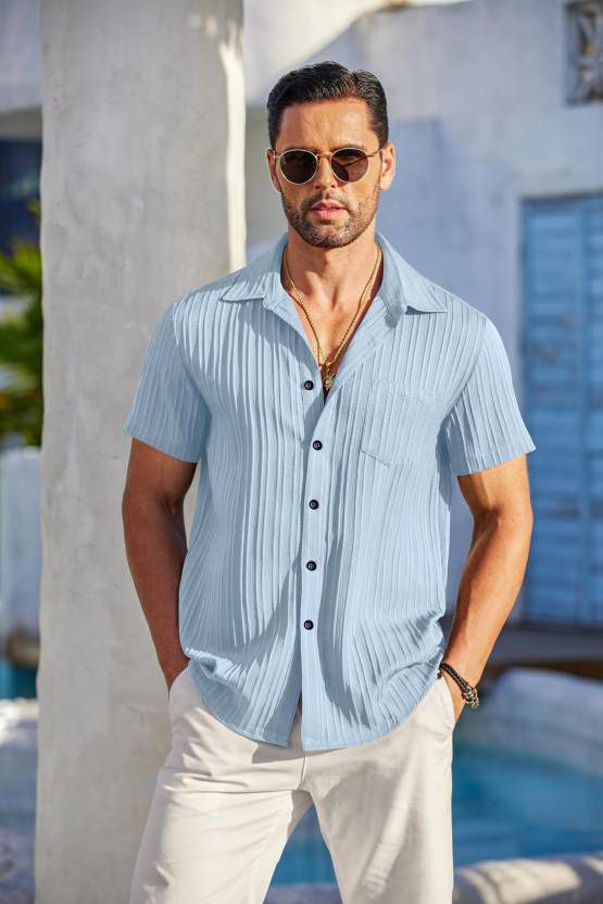 Stylish casual Sugar Cane-Fabric SHIRT